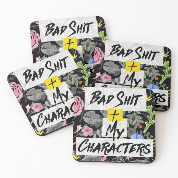 Item preview, Bad Shit + My Characters (Colorful Alternate Version) designed and sold by katmakesthings.