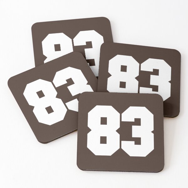 Item preview, 83 Number Cleveland Sports Eighty-Three Brown Jersey designed and sold by HelloFromAja.