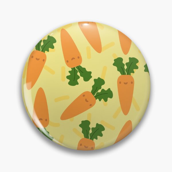 Item preview, Cute Carrot Pattern Yellow Background designed and sold by SofiaSava01.