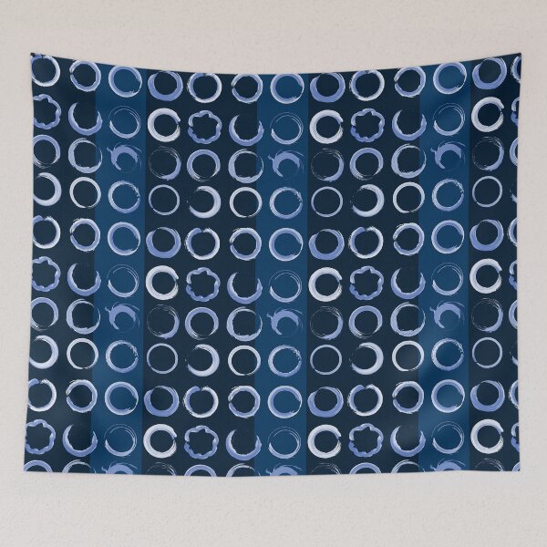 Item preview, Hand drawn watercolor circles designed and sold by ivorry.