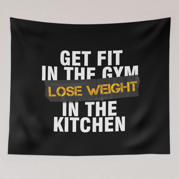 Item preview, Get fit in the gym, lose weight in the kitchen designed and sold by Urosek.