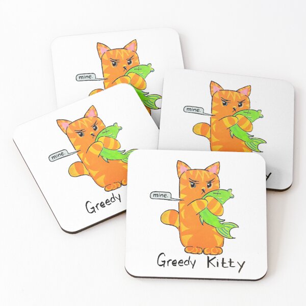 Item preview, Greedy Kitty designed and sold by AngelaAmyelois.