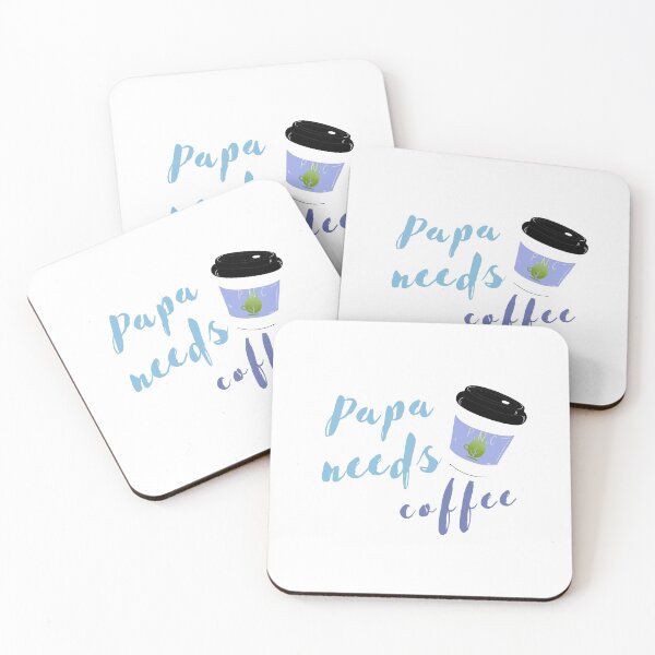 Item preview, Papa needs coffee designed and sold by FourNuns.