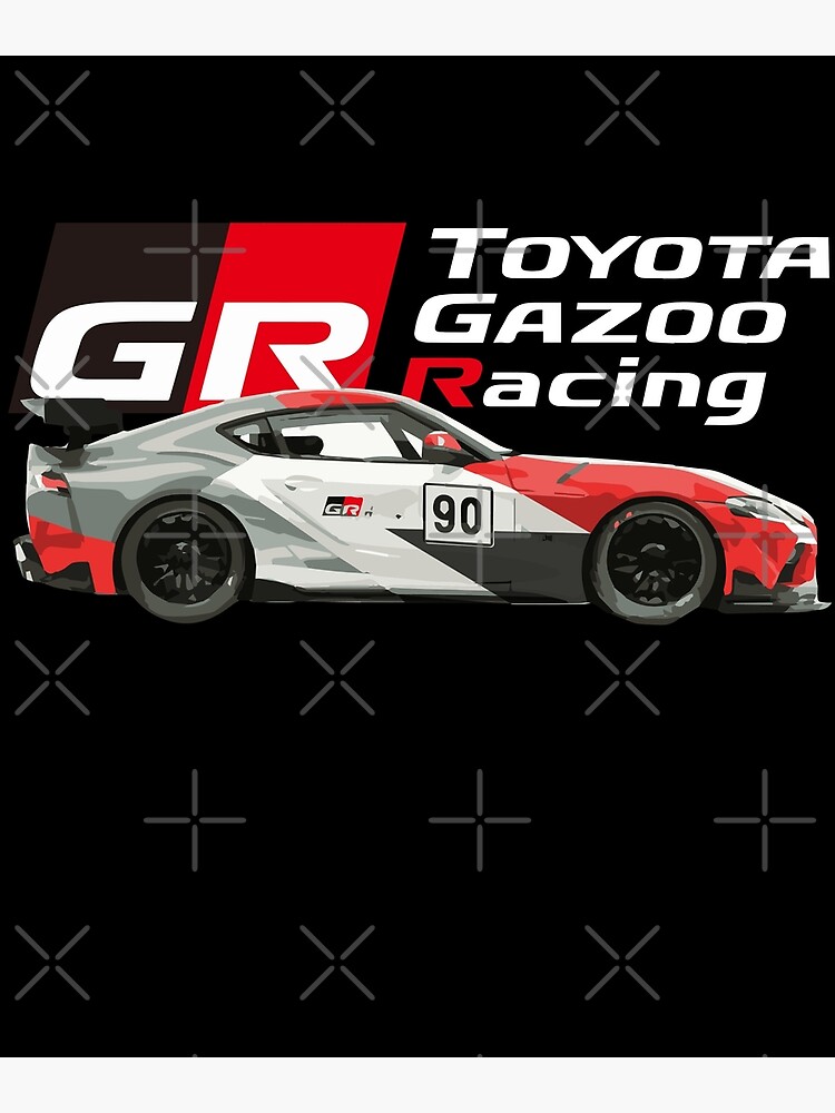 A90 GR Supra SUPER GT CONCEPT TOYOTA GAZOO Poster for Sale by