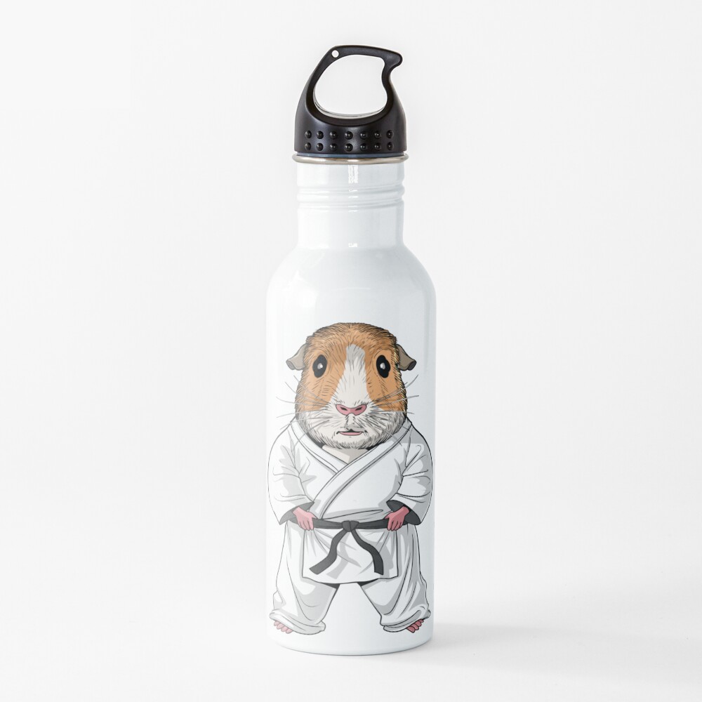 Guinea Pig Karate Water Bottle