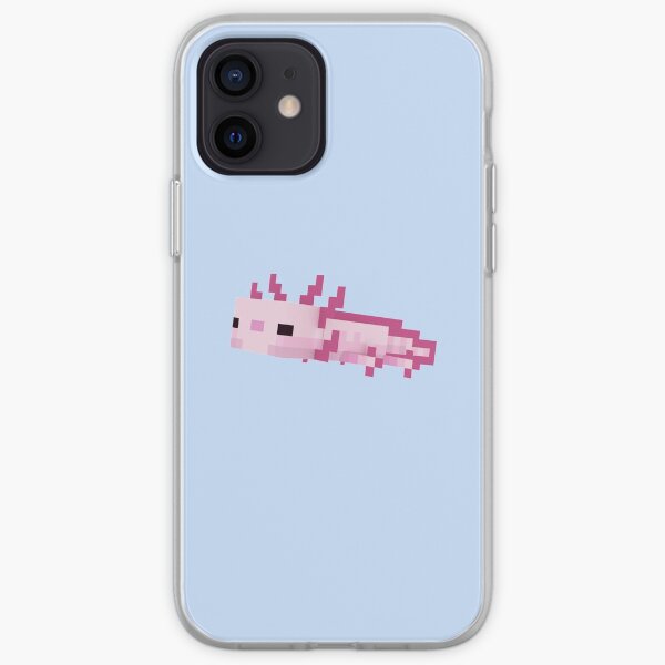 Minecraft Axolotl iPhone Soft Case