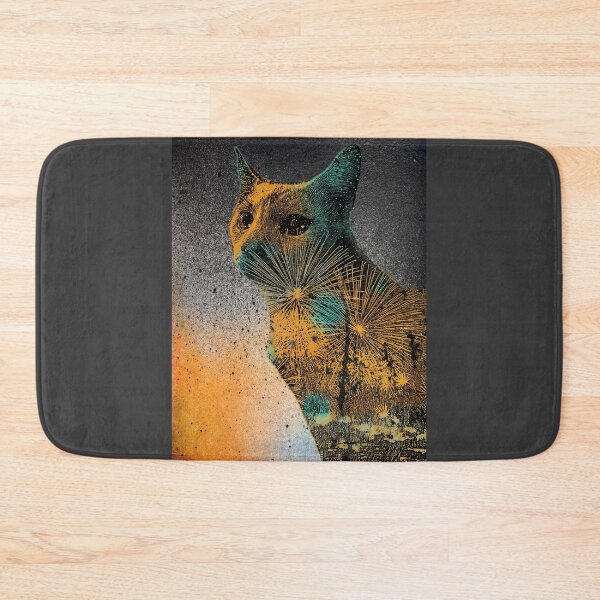 Item preview, Cat fireworks designed and sold by QDVUrbanArt.