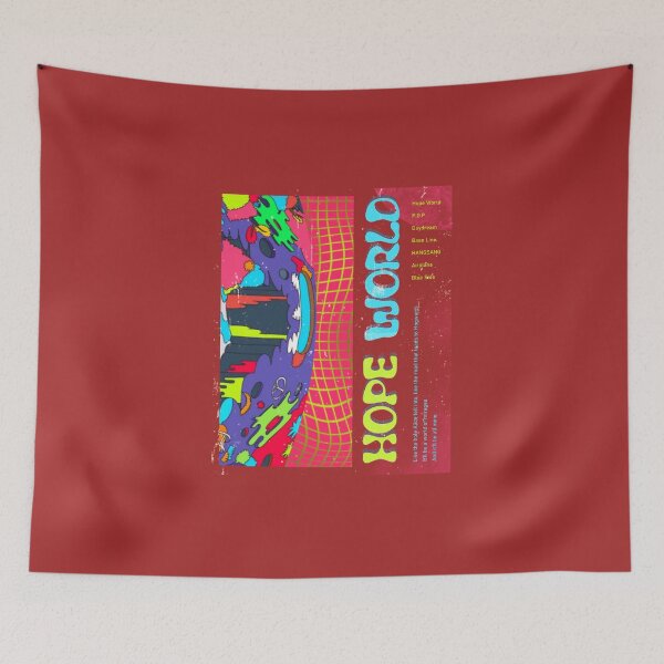 Item preview, BTS JHope hope world graphic designed and sold by MiishXa.
