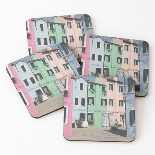 Item preview, Colorful street scene. Piazza. Mediterranean. Cool. designed and sold by shirtdan.