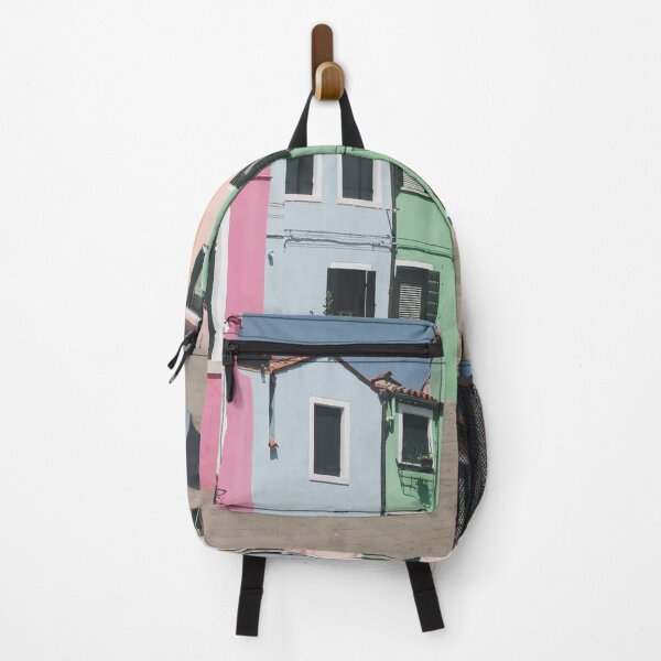 Item preview, Colorful street scene. Piazza. Mediterranean. Cool. designed and sold by shirtdan.