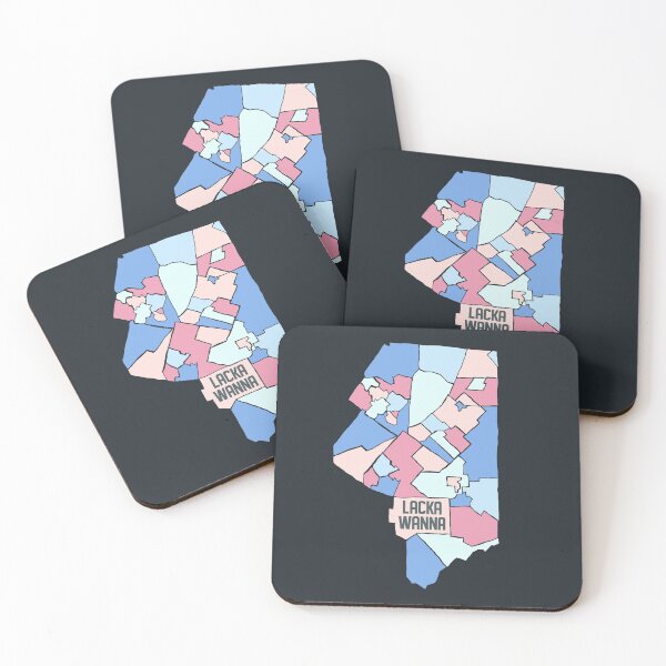 Item preview, Lackawanna County Map designed and sold by Chubuter.