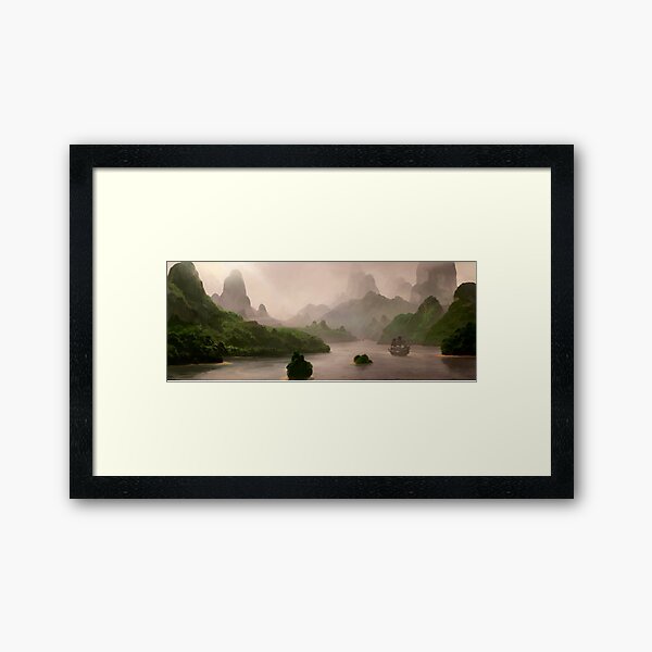 The Bay Framed Art Print