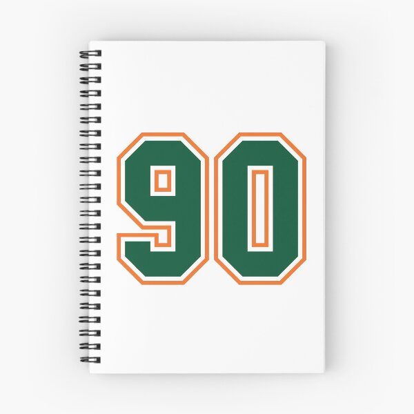 Item preview, Green And Orange Jersey 90 Number. Number ninety Straight From Miami designed and sold by Urosek.