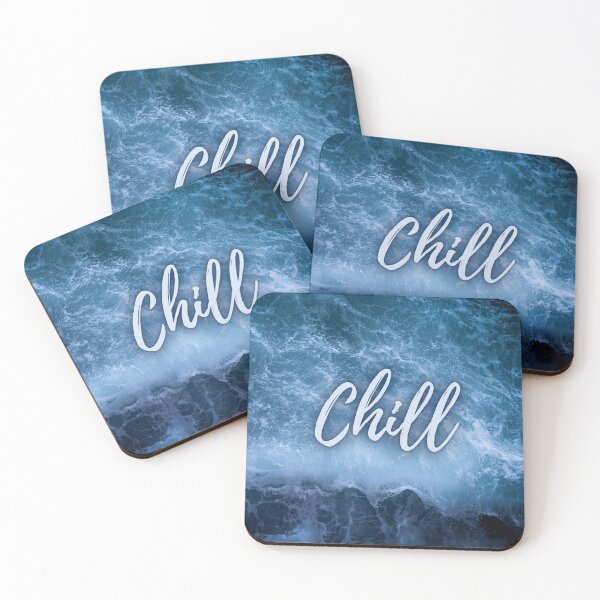 Item preview, ocean blue wave chill designed and sold by Dear-Ashlin.