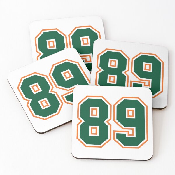 Item preview, Green And Orange Jersey 89 Number. Number eighty-nine Straight From Miami designed and sold by Urosek.