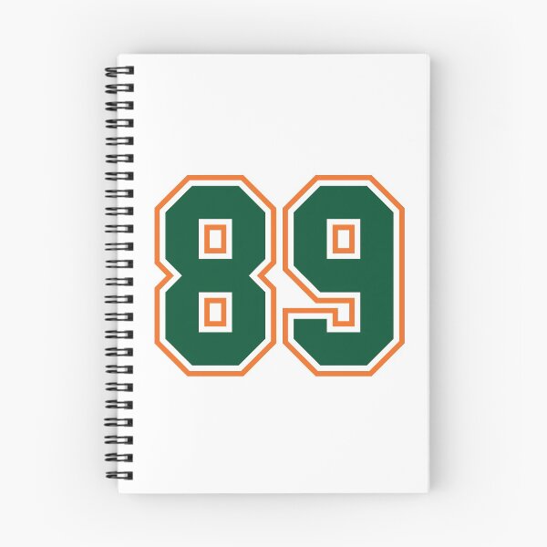 Item preview, Green And Orange Jersey 89 Number. Number eighty-nine Straight From Miami designed and sold by Urosek.