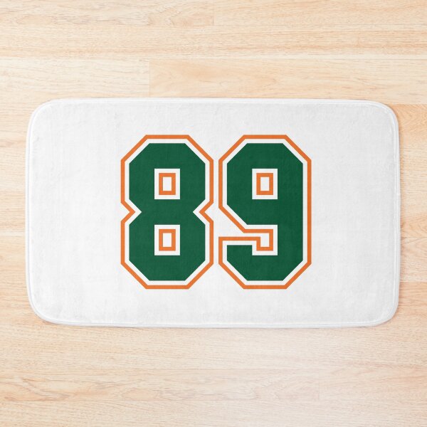 Item preview, Green And Orange Jersey 89 Number. Number eighty-nine Straight From Miami designed and sold by Urosek.