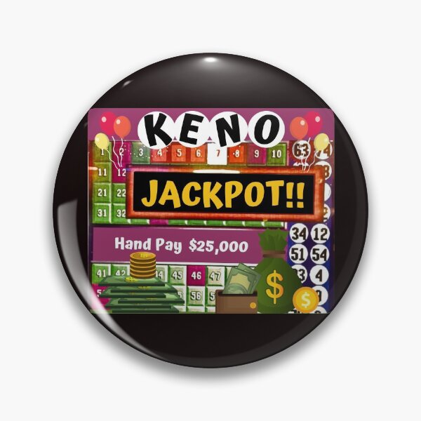 Item preview, Keno Casino Gambling designed and sold by SloganExpress.