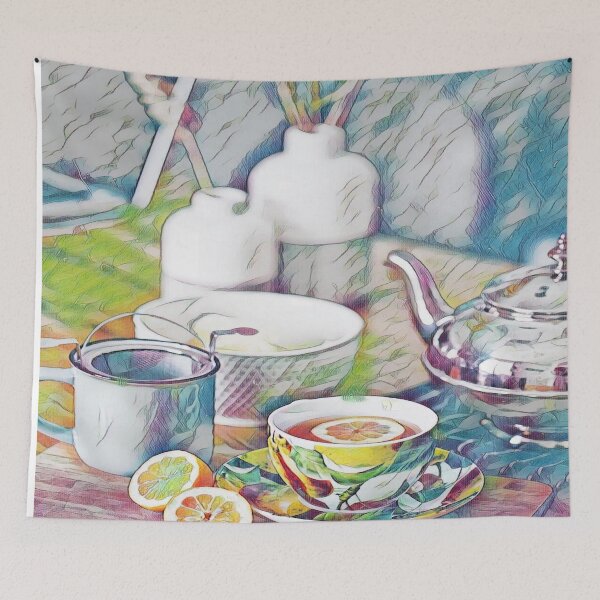 Item preview, GALATHI Tea Time at 10 - Tea designed and sold by Galathi Designs.