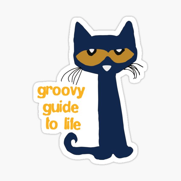 Pete The Cat Stickers Redbubble - cute kitty decal roblox