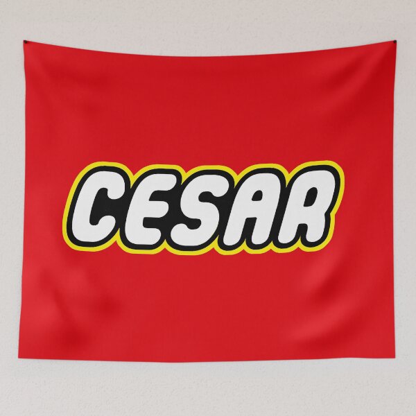 Item preview, Cesar Birthday Retro Bricks gift. For Trending Brick Lovers like Cesar designed and sold by Urosek.
