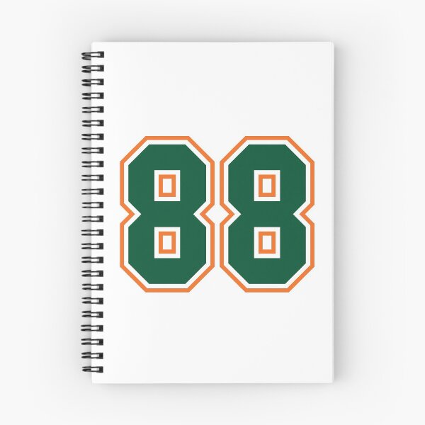 Item preview, Green And Orange Jersey 88 Number. Number eighty-eight Straight From Miami designed and sold by Urosek.