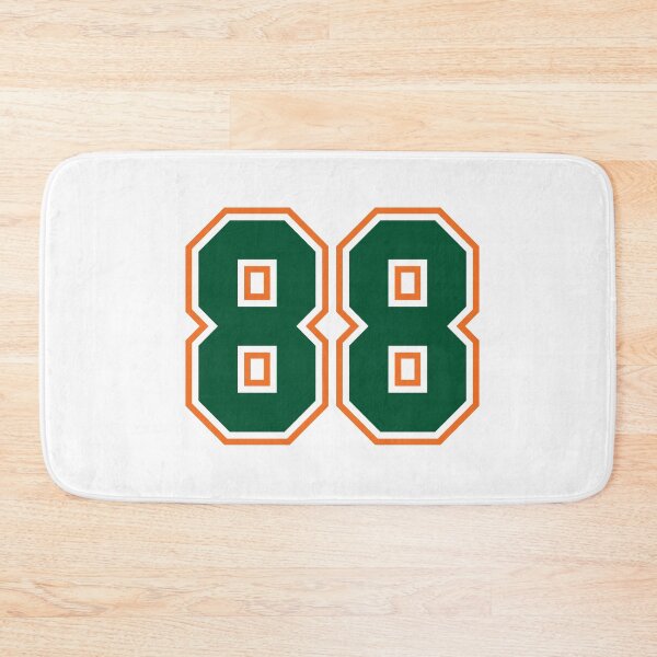 Item preview, Green And Orange Jersey 88 Number. Number eighty-eight Straight From Miami designed and sold by Urosek.