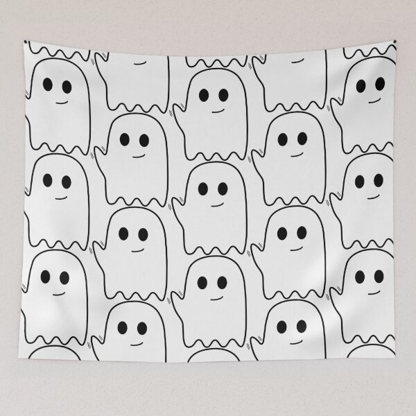 Item preview, Cute ghost waving hi designed and sold by emwing14.