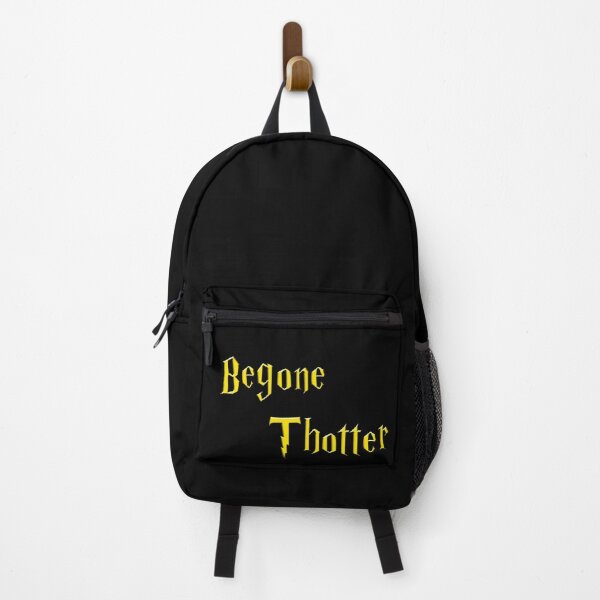 Item preview, Begone Thotter - golden text designed and sold by NiceSign.