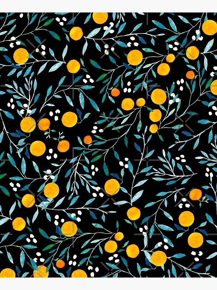 Oranges on Black by artiisan