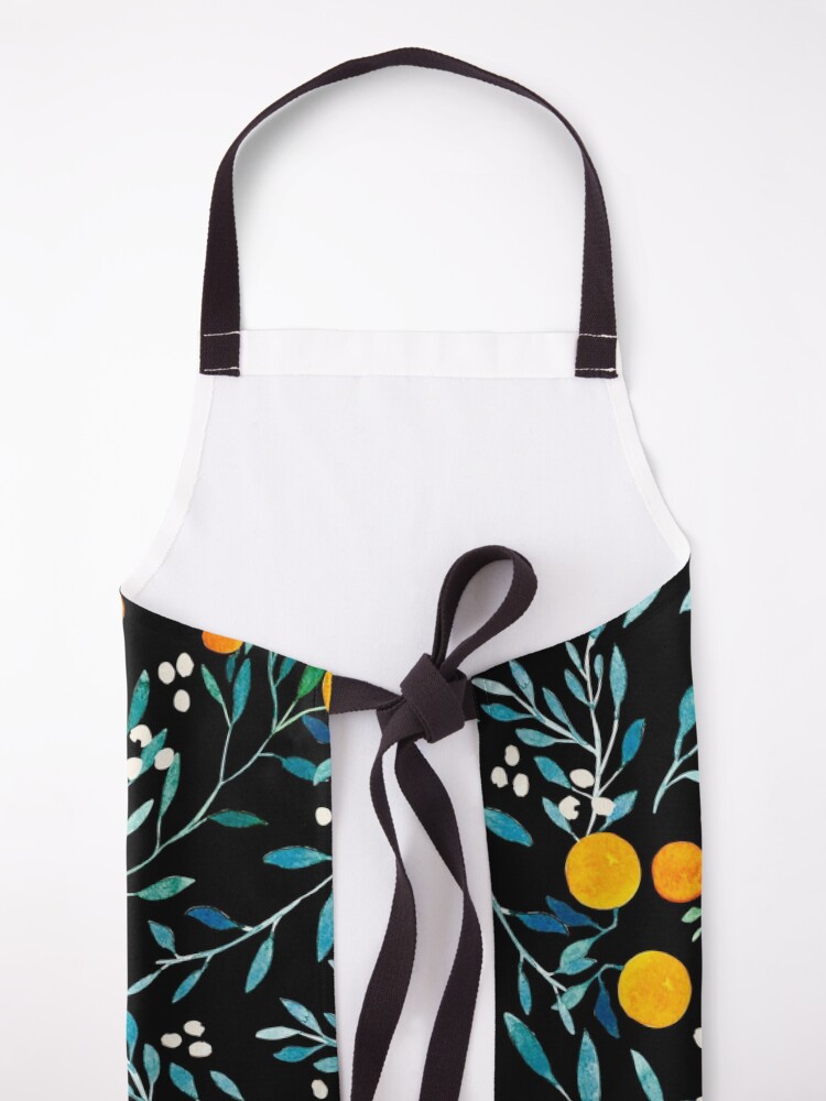 Alternate view of Oranges on Black Apron