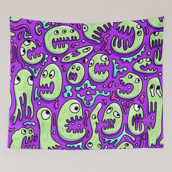 Item preview, spooky monster germs for halloween designed and sold by mikegues.