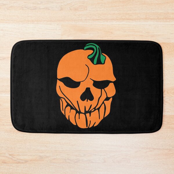 Item preview, Orange Pumpkin Head Skull designed and sold by Trace1234.
