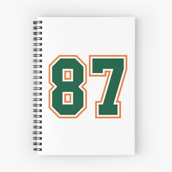 Item preview, Green And Orange Jersey 87 Number. Number eighty-seven Straight From Miami designed and sold by Urosek.