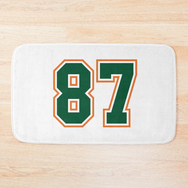 Item preview, Green And Orange Jersey 87 Number. Number eighty-seven Straight From Miami designed and sold by Urosek.