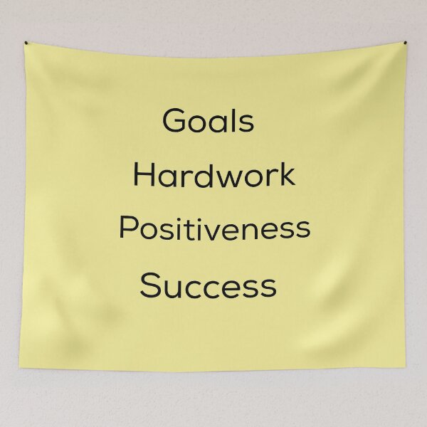 Item preview, Goals,hardwork,positiveness,success designed and sold by Moussa  Sussi.