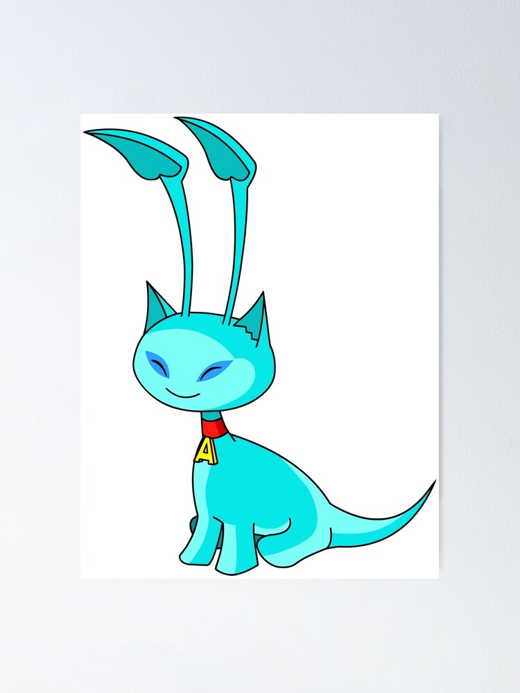 Póster «Aisha azul Neopets» de Gashapon Redbubble