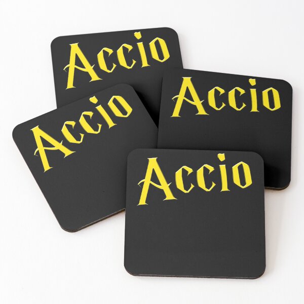 Item preview, Accio - golden text designed and sold by NiceSign.