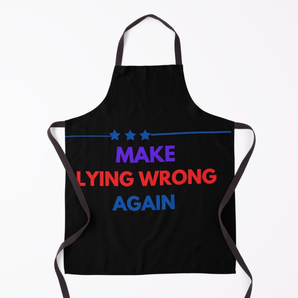 Item preview, Make Lying Wrong Again designed and sold by The Full Cart.