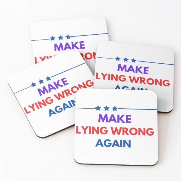 Item preview, Make Lying Wrong Again  designed and sold by The Full Cart.