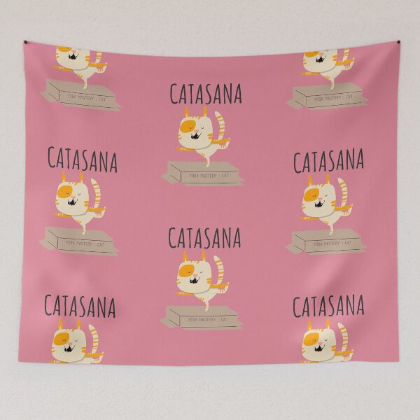 Item preview, Catasana. Yoga Mastery : Cat designed and sold by leBoosh-Designs.