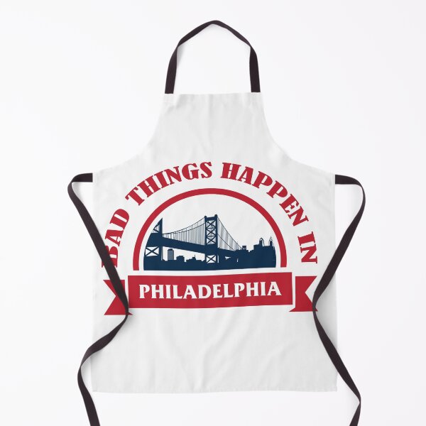 Item preview, BAD THINGS HAPPENS IN PHILADELPHIA SHIRT, STICKERS, MASK, AND MORE designed and sold by Delicious Design ⭐⭐⭐⭐⭐.