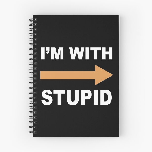 Item preview,  I'm With Stupid designed and sold by DrivingAviation.