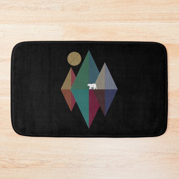 Item preview, Geometry mountain bear designed and sold by clingcling.