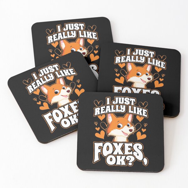 Item preview, I Just Really Like Foxes OK designed and sold by Hananiah Merch.