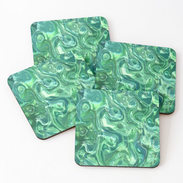 Item preview, Turquoise Trippy Abstract Hallucination Pattern designed and sold by everything4eva.