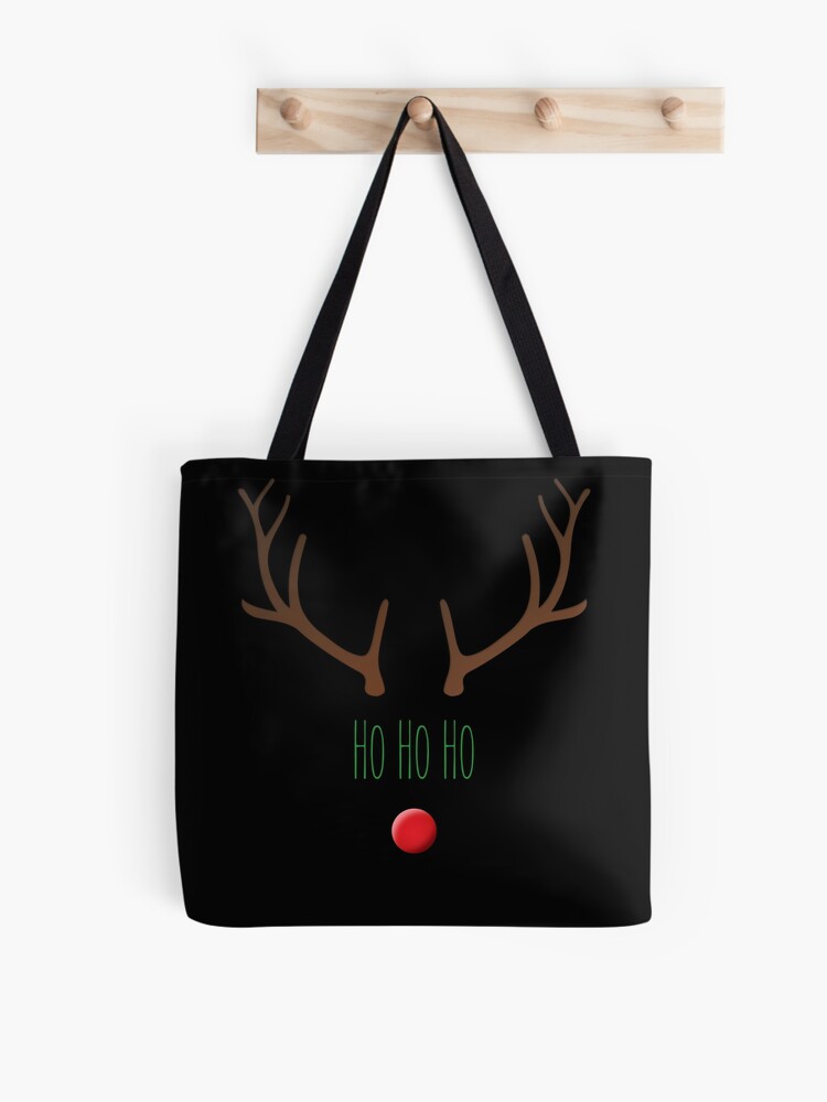 Stofftasche for Sale mit Ho ho ho Minimal Rudolph das Rentier