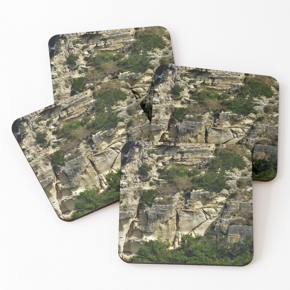 Hard Rock-Face in Samandağ Coasters (Set of 4)