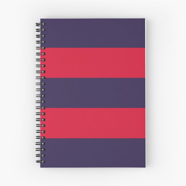 Item preview, Large NAVY BLUE and RED Horizontal STRIPES designed and sold by RachelMacht.