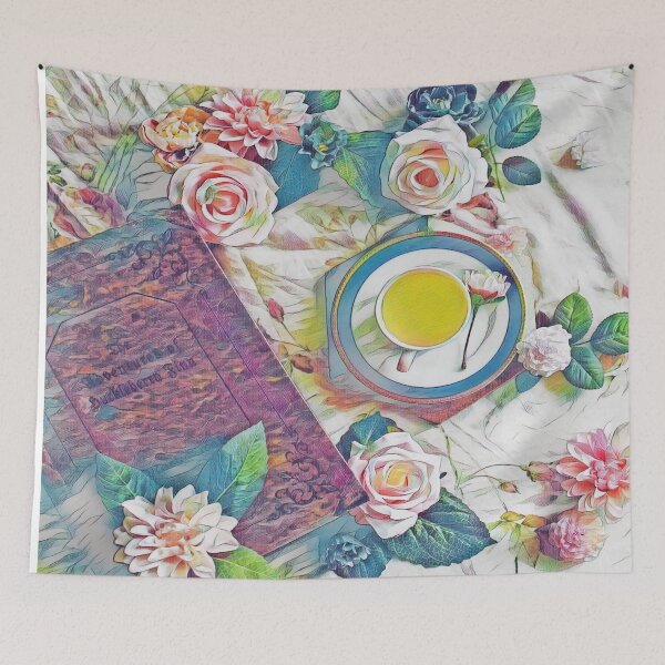 Item preview, GALATHI Tea Time Rose - Tea designed and sold by Galathi Designs.